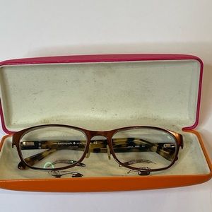 Kate Spade eyeglass frame with case jayla